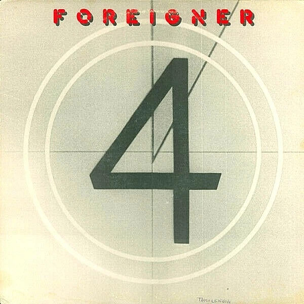 FOREIGNER "4" PREMIUM QUALITY USED LP (NM/EX)  - Image 1 of 1