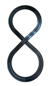 Lot Vintage Marx USA Toys Race Car Track Figure 8 Speedway Plastic Tracks Only - Picture 1 of 6