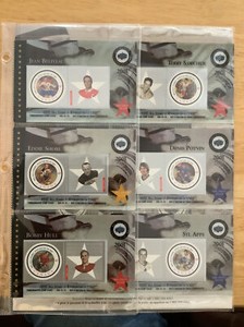 2001 NEW  SET OF 6 CANADA POST SERIES 2  50th NHL ALL-STAR GAME STAMPS