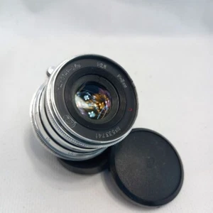 Lens Industar 26M f/2,8 50 mm Soviet M39 533741 Front Cap Rangefinder Mirrorless - Picture 1 of 19