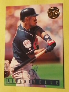 ALBERT BELLE-INDIANS-1995 FLEER ULTRA "GOLD MEDALLION" PARALLEL CARD #36 NrMt/Mt