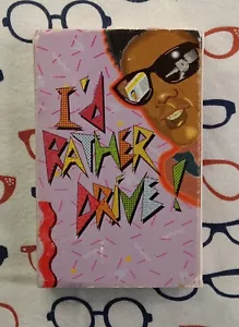 California DMV - I'd Rather Drive - Rap PSA Cassette Single 1991 - Drunk Driving - Picture 1 of 5