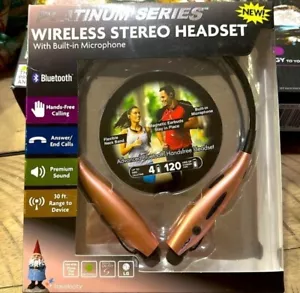 Travelocity Platinum Series Wireless Stereo Headset - Picture 1 of 2