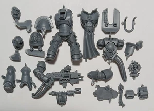 Warhammer 40k Space Marines Company Heroes Veteran With Heavy Bolter - Picture 1 of 1