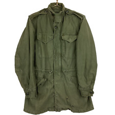 Vintage Us Military Og 107 Jacket Medium Green Vietnam Era Wind Resistent