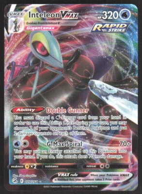 Inteleon VMAX #079/264 SWSH08: Fusion Strike - Image 1 of 2