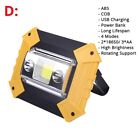 Led 100W Portable Bright Spotlight Work Lighting Rechargeable 18650 Battery Ip45