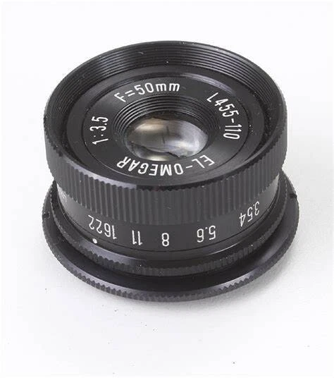 Lente de ampliación Omega El-Omegar L455-110 50 mm f/3,5 con tapas y caja original Foto 1 de 1