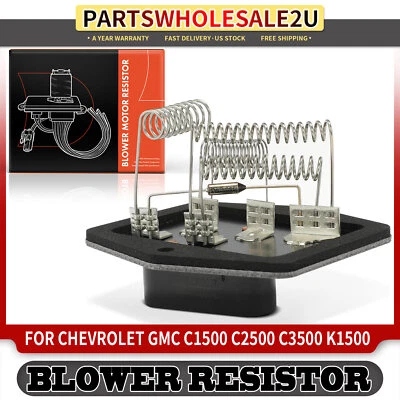 Resistencia del motor del soplador para Chevrolet GMC C/K1500 2500 3500 Suburban Tahoe Yukon Foto 1 de 4
