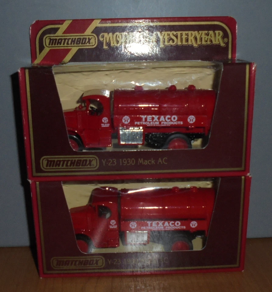 Matchbox Yesteryear Y23 Mack AC Tanker Texaco variations Discount P&P for Multi - Image 1 of 1