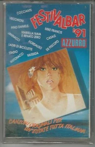 MC  K7  : FESTIVALBAR AZZURRO 91 COMPILATION NUOVA SIGILLATA  - Imagen 1 de 2