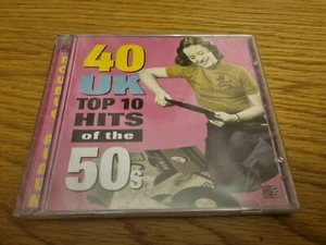 Various - 40 UK Top 10 Hits Of The 50s (40 Tracks On 2 CDs) Sealed - Bild 1 von 4