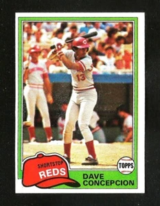 1981 Topps BASEBALL #378 DAVE CONCEPCION NRMINT+ CINCINNATI REDS (SB2) - Picture 1 of 1