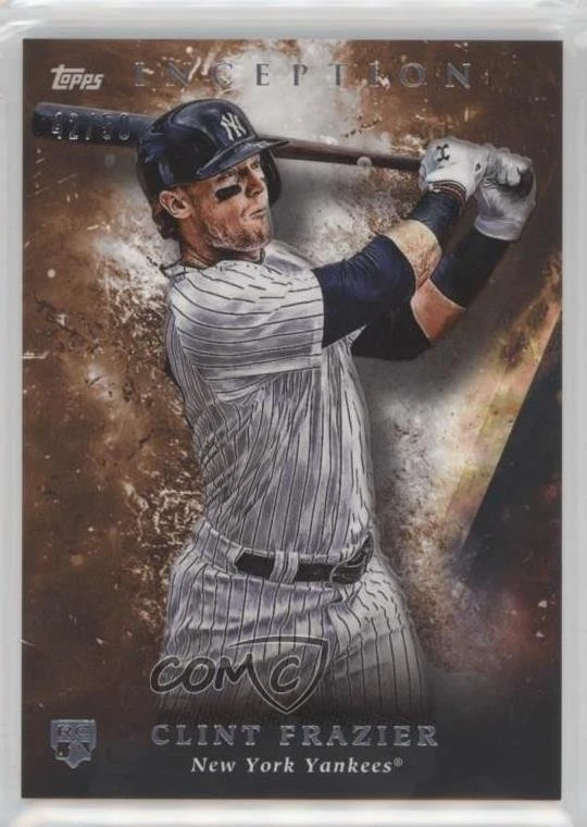 2018 Topps Inception Orange /50 Clint Frazier #88 Rookie RC - Image 1 of 2