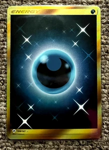 ENERGÍA 168/147 HOLO OSCURIDAD ENERGÍA SOMBRAS ARDIENTES ORO SECRETO TARJETA POKEMON CASI NUEVO - Imagen 1 de 2