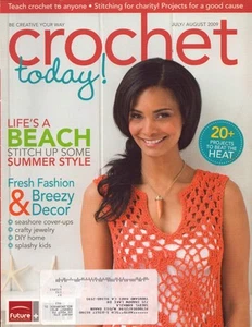 Crochet Today Magazine Beach Summer Style July August 2009 - Picture 1 of 4