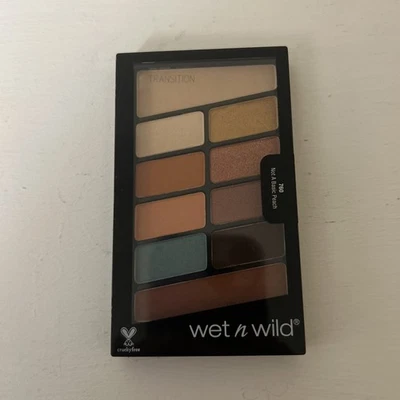 WET N WILD Color Icon Eyeshadow 10 Pan Palette - Not A Basic Peach - Image 1 of 2