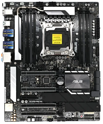 ASUS WS X299 PRO/SE 主机板 LGA 2066 英特尔 X299 8xDDR4 ATX USB3.1 M.2 好 — 第 1/4 张图片