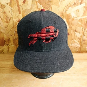 Sombrero ajustado Buffalo Bills Buffalo a cuadros New Era parche 7" - RARO - 2018 - Imagen 1 de 10