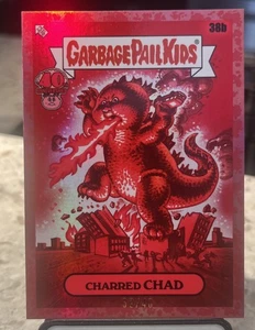 Charred Chad 2025 Topps Worst of GPK 40th Anniversary Ruby /40 #38b - Bild 1 von 2