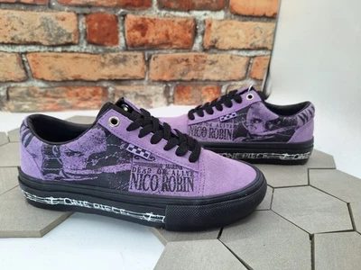 Vans Nico Robin One Piece Purple Shoes Anime GS Youth Boys 3.5 Girls 3.5Y  - Image 1 of 4