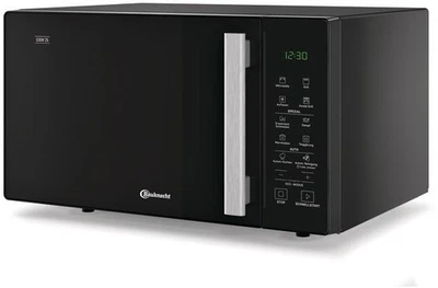 Bauknecht MW 254 SM Mikrowelle Grill 900W 25L Dampfgarfunktion Schwarz - Bild 1 von 3