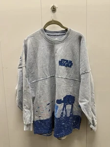 Disney Parks Star Wars Hoth Spirit Trikot AT-AT blau stone-washed Small neu mit Etikett - Bild 1 von 4