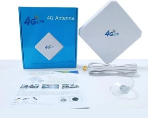 4G LTE Antenna High Power TS9 4G Antenna 35dBi Amplifier WiFi Brand New UK Stock - Picture 1 of 5