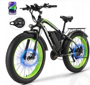 E-Bike 26 Zoll Elektrofahrrad 1000W/48V Fat Tire Ebike 840WH MountainBike 45KM/H - Bild 1 von 27