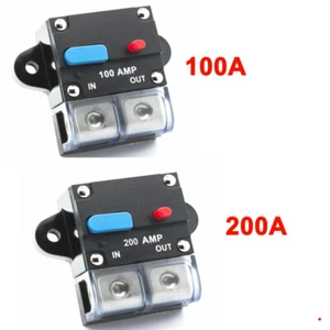 100A/200A automatic fuse automatic switch auto motor vehicle 12V/24V- - Picture 1 of 10