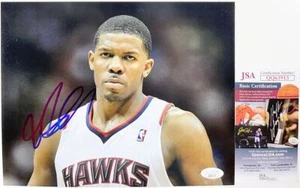 NBA Joe Johnson Signed Atlanta Hawks 8x10 Photo C Autograph JSA COA - Picture 1 of 1