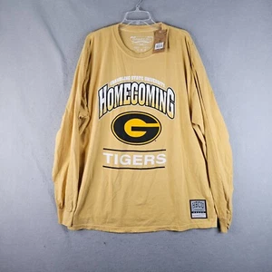 Grambling State Tigers Homecoming Shirt Erwachsene XXXL gelb Mitchell Ness lang Slv - Bild 1 von 9