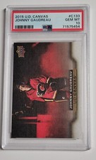 2015 Upper Deck Canvas JOHNNY GAUDREAU PSA 10 Calgary Flames Blue Jackets #C133