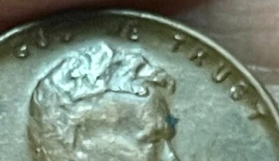 "CRACKED SKULL"  1953 Lincoln Cent Double Die Date & Liberty NO L,  I/I ERROR - Image 1 of 4