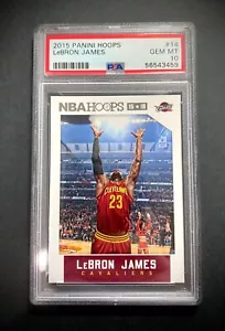 2015 Panini Hoops LeBron James Chalk Toss #14 senza tempo PSA 10 gemme nuove di zecca - Foto 1 di 2