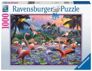 Ravensburger Puzzle 1000 Teile Pinke Flamingos | Erwachsenenpuzzle | Tierpuzzle - Imagen 1 de 2