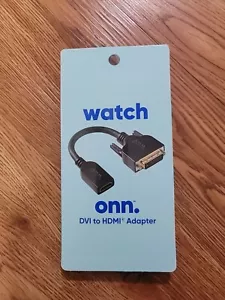 BNIB Watch Onn. DVI to HDMI Adapter - 100008764 - Picture 1 of 2