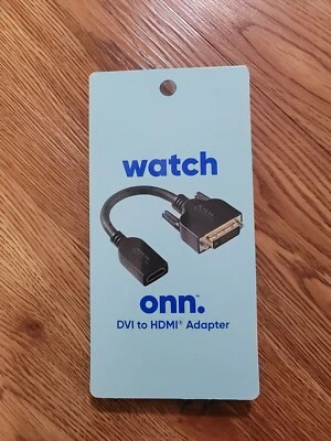 BNIB Watch Onn. DVI to HDMI Adapter - 100008764 - Image 1 of 2
