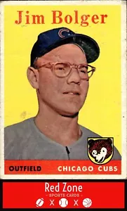 1958 Topps - #201 Jim Bolger VG. - Picture 1 of 2