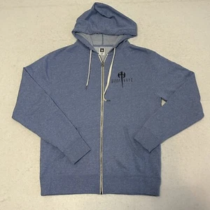 WWE WWF Jeff Hardy Boyz Matt Wrestling Zip Up Hoodie Team Xtreme Blue Size Large - Picture 1 of 6
