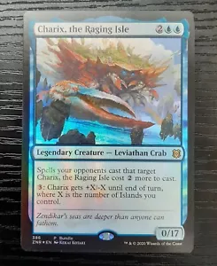Magic The Gathering Charix Raging Isle ZNR Foil #386 - Picture 1 of 3