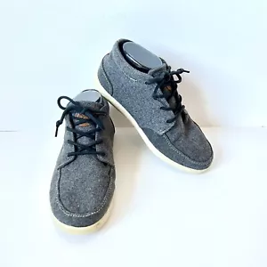REEF Spiniker Gray Wool Lace Up Mid Shoes—SZ. 8 - Picture 1 of 15