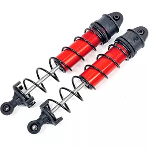 Arrma Kraton 1/5 8s BLX EXB Red Aluminum REAR Shocks /Fits Front/Rear Outcast - Picture 1 of 3