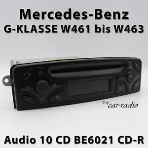 Original Mercedes W463 Radio Audio 10 CD BE6021 G-Klasse Becker Autoradio W461 - Bild 1 von 10