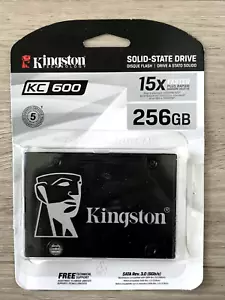 SSD interno Kingston KC600 256 GB 2,5 pulgadas SATA III - (SKC600/256G) - Imagen 1 de 7