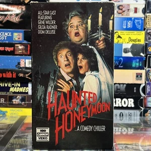 Haunted Honeymoon 1986 VHS Tested Gene Wilder Gilda Radner HBO Cannon Comedy - Picture 1 of 12