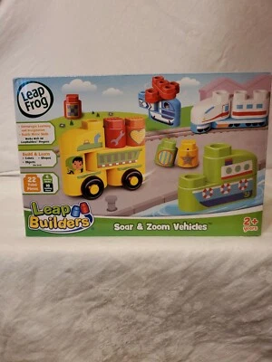 Leap Frog Leap Builders Soar & Zoom Vehicles   NEW - Image 1 of 4