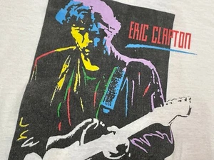 M/L * Vintage 1990 Eric Clapton Tour T-Shirt * Medium Large * 22.179 - Bild 1 von 5