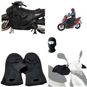 PER HONDA SH 125 i ABS COPRIGAMBE IMPERMEABILE+COPRIMANOPOLE PER SCOOTER - Foto 1 di 6