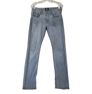 Paige Federal jeans men's 30 x 32 slim straight blue stretch denim pants - Picture 1 of 13